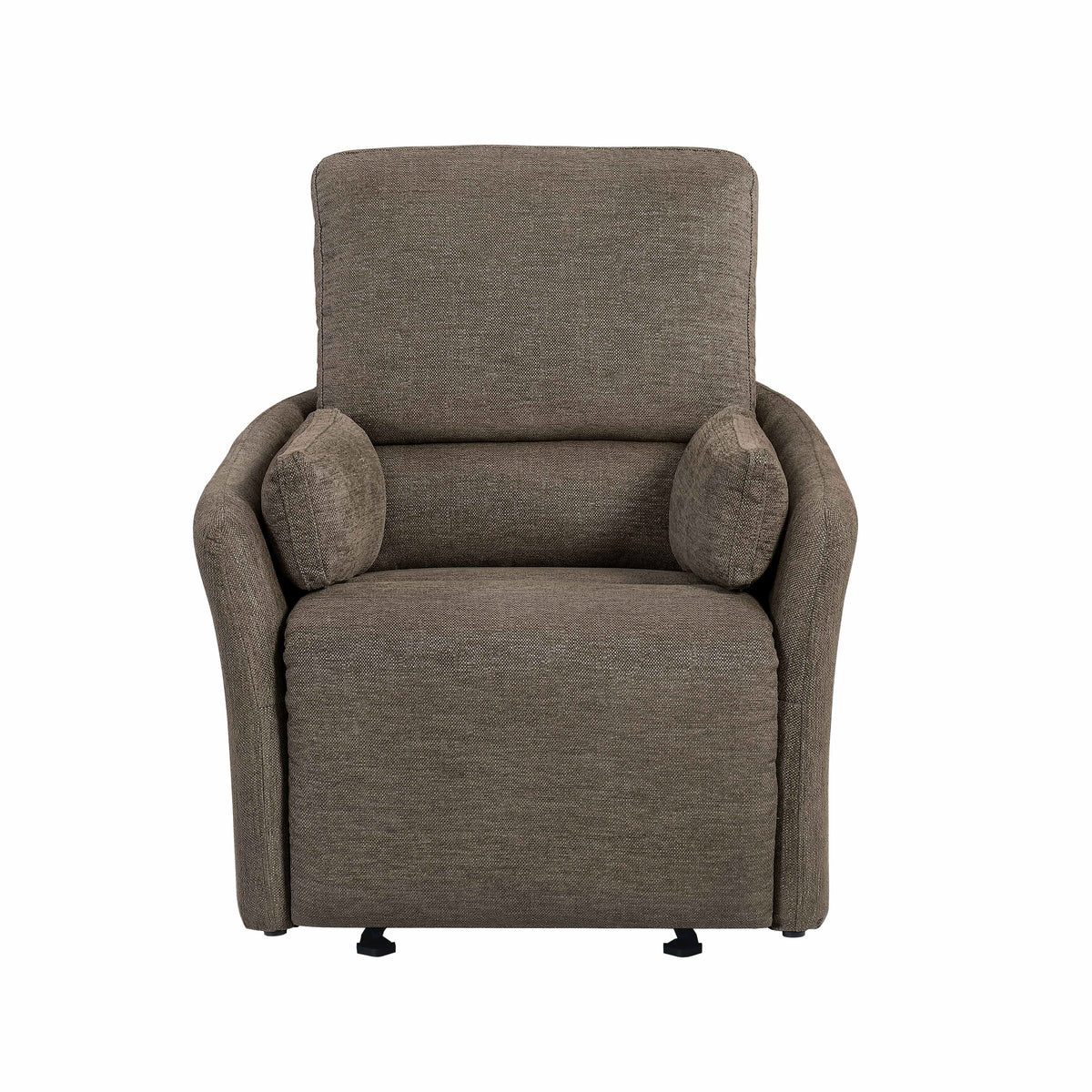 Soft-Touch Fabric Recliner Chair