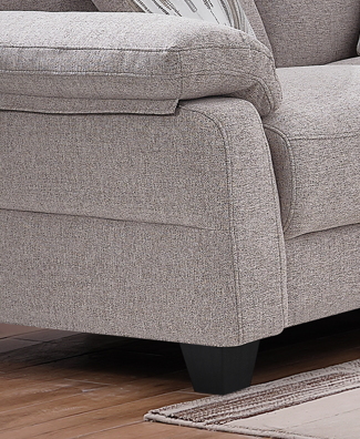 Pillow-Top Arm Sofa Set with Accent Pillows