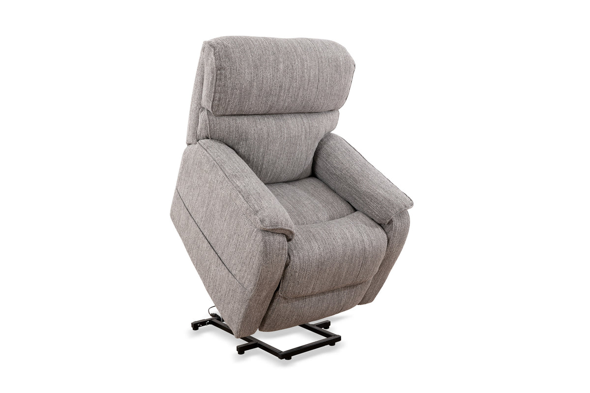 Power Lift Chair - Grey Fabric