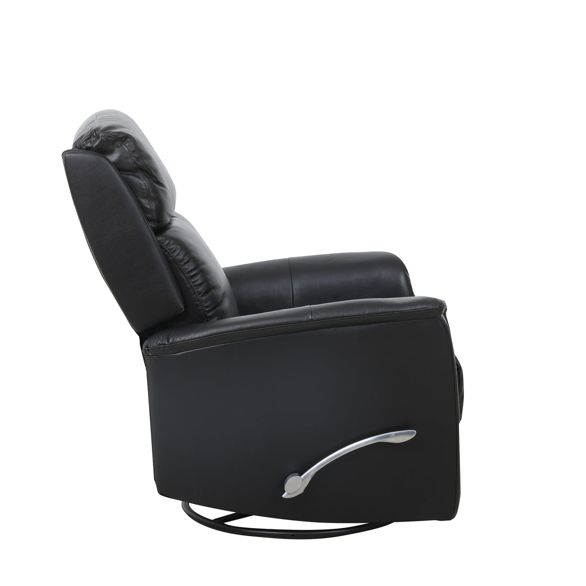 Glider Rocker Recliner - Top-Grain Leather Match
