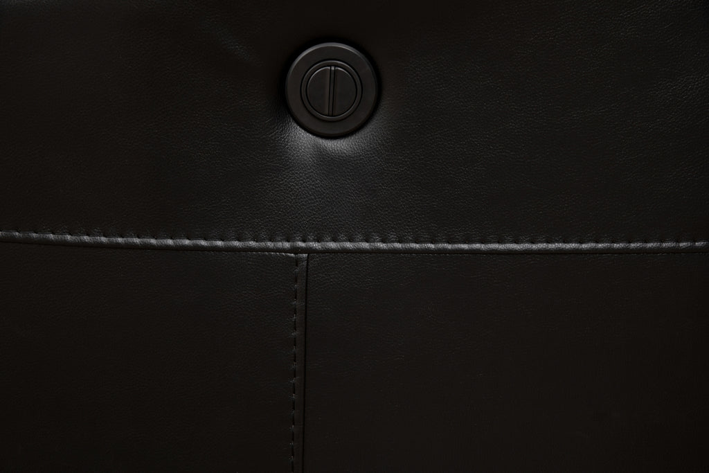 Power Recliner - Leather Match
