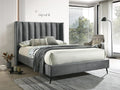 Wing Channel Bed Frame - Queen/King
