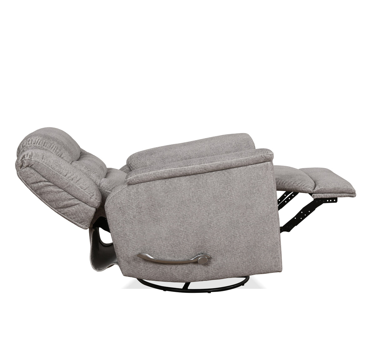 Plush Fabric Recliner