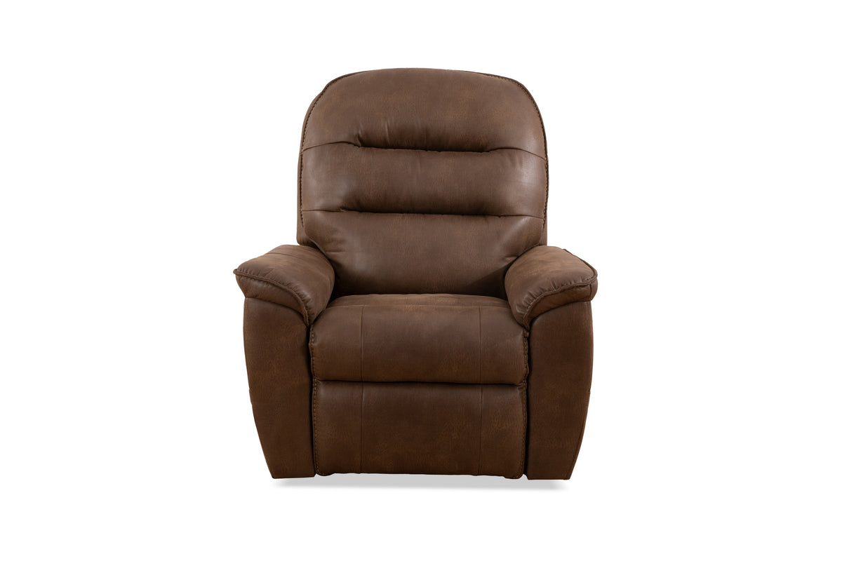 Power Lift Chair - Brown Leather Match