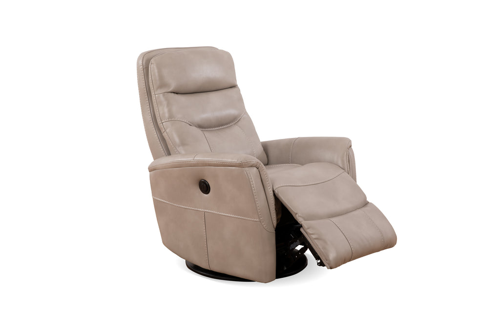 Power Recliner - Leather Match
