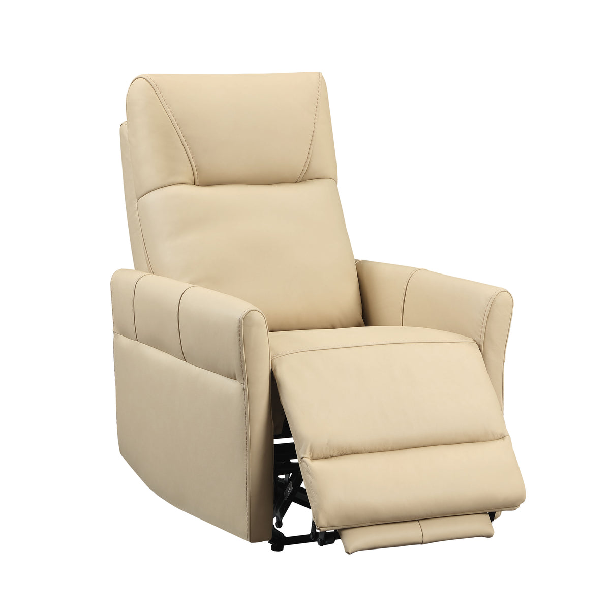 Dual Power Recliner with Power Headrest - Leather Match