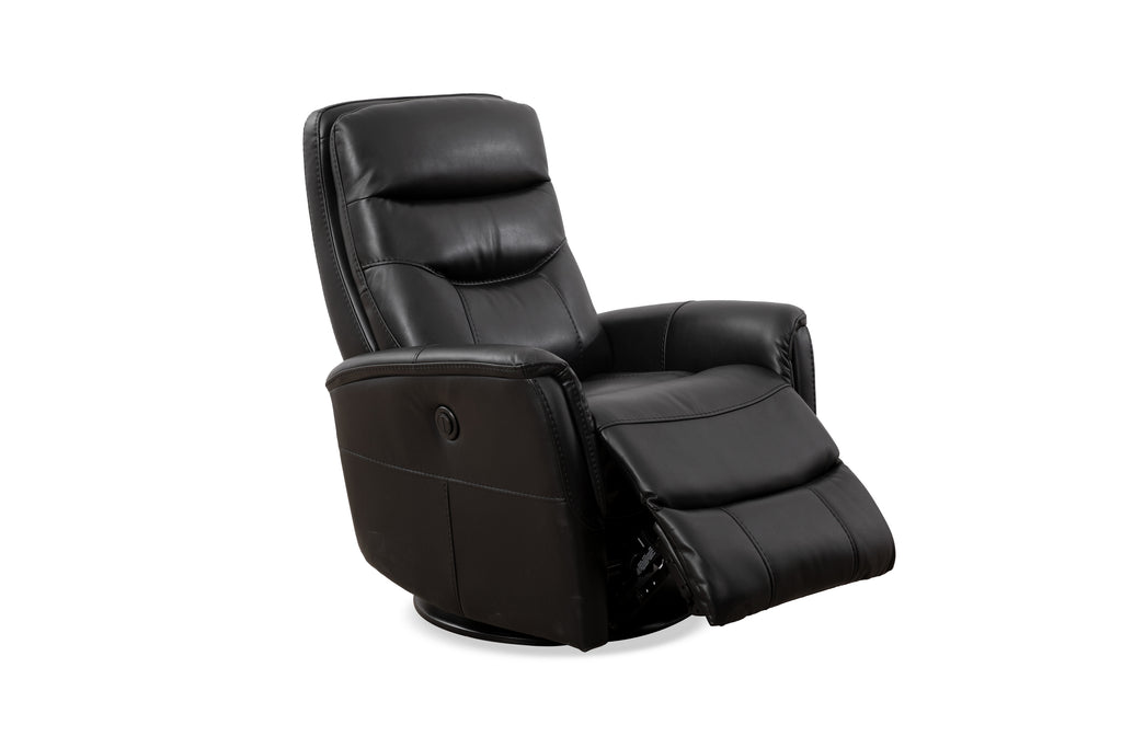 Power Recliner - Leather Match