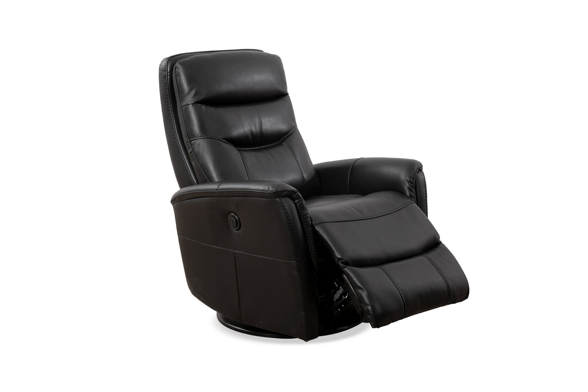 Power Recliner - Leather Match