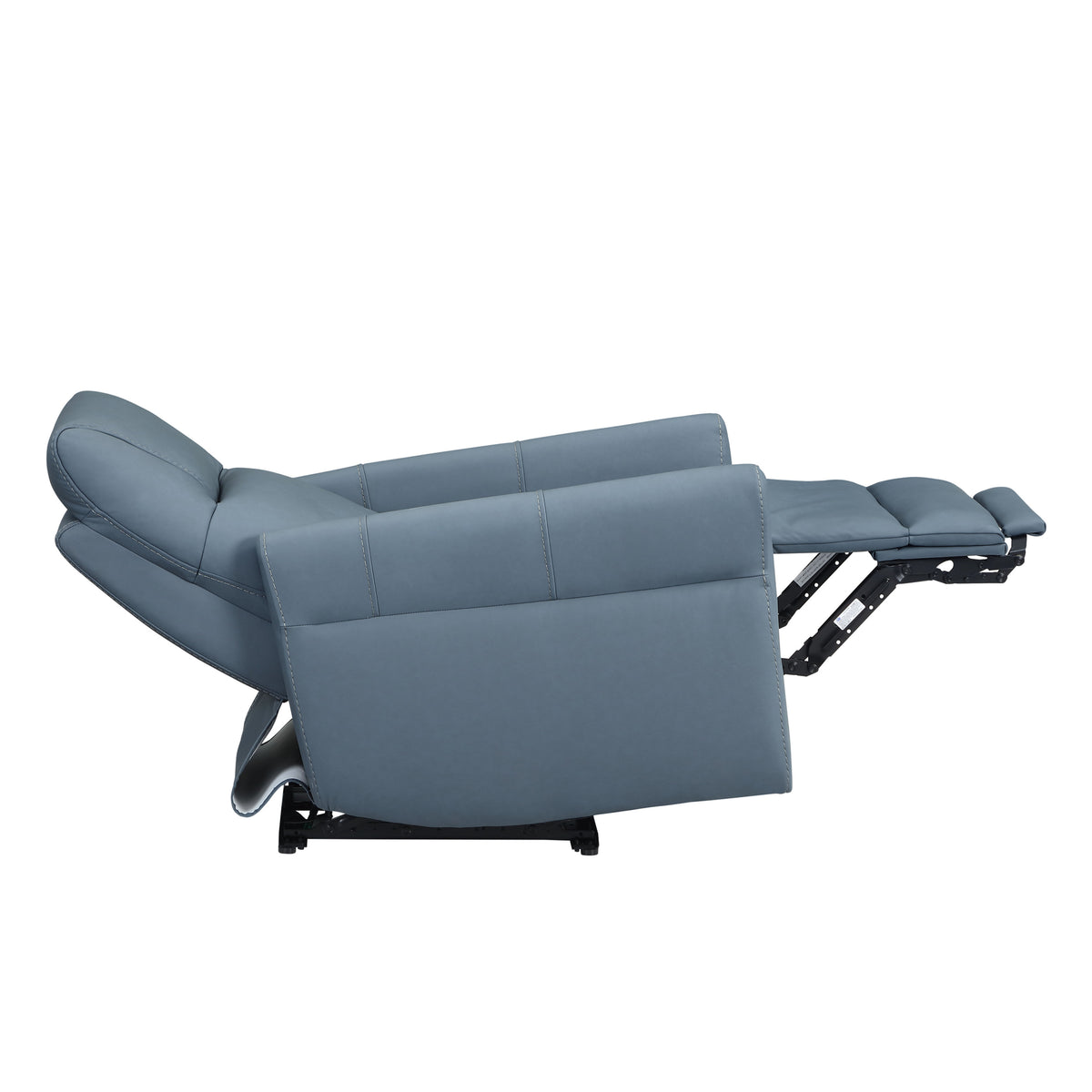 Dual Power Recliner with Power Headrest - Leather Match