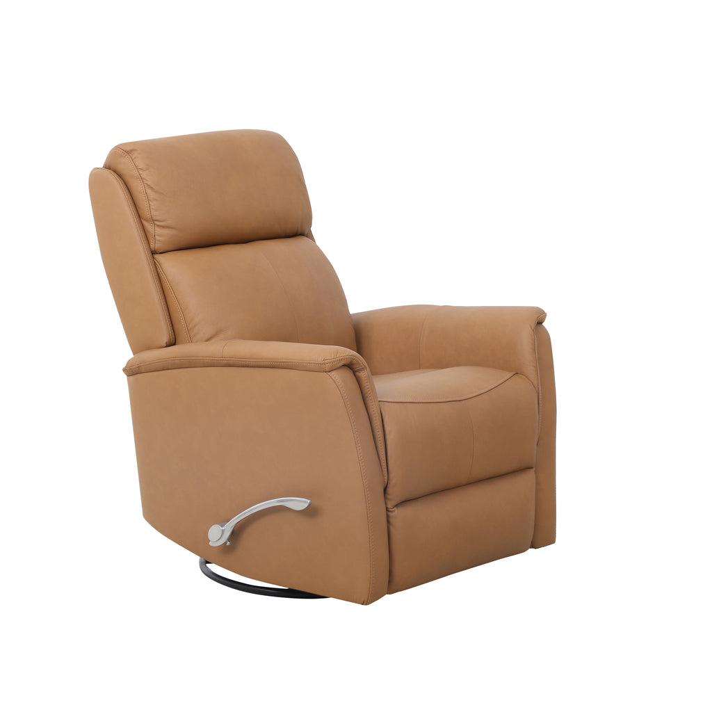 Glider Rocker Recliner - Top-Grain Leather Match