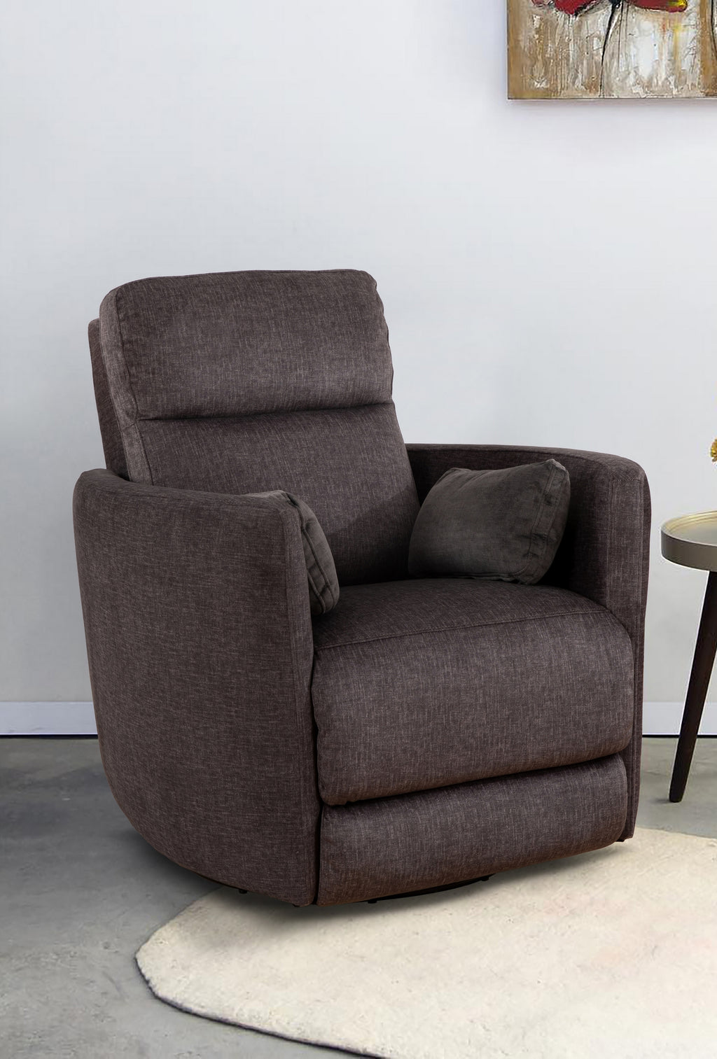 Recliner with Lumbar Pillow