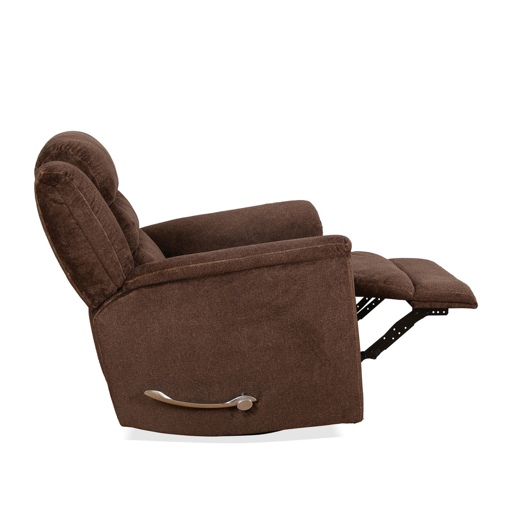 Plush Fabric Recliner