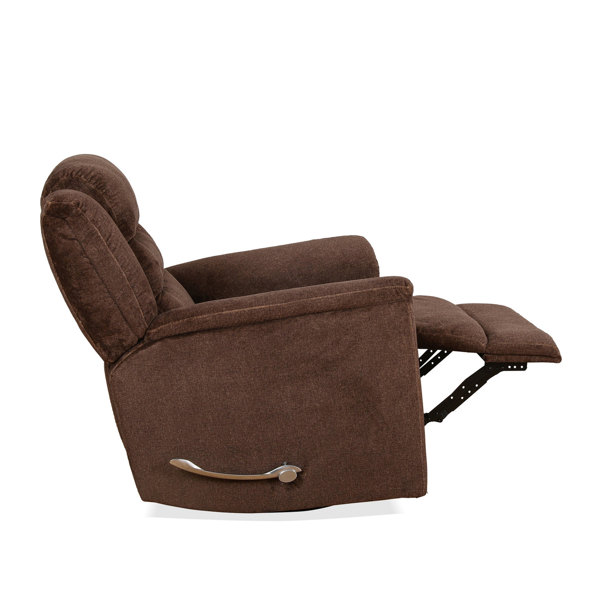Plush Fabric Recliner