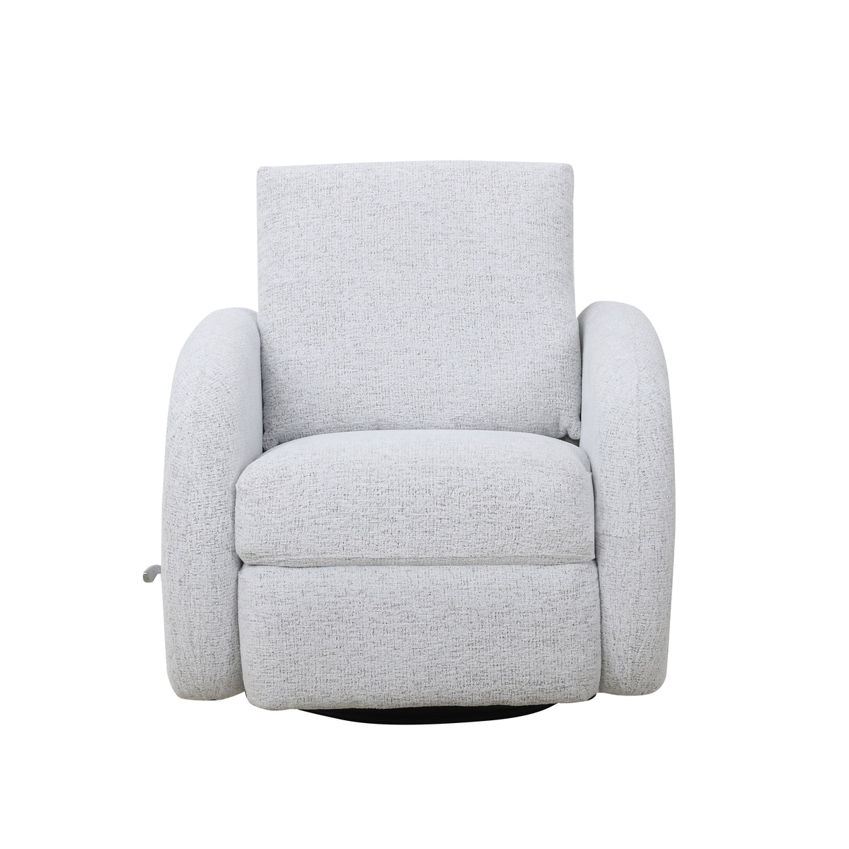 Rounded Swivel Glider Recliner - Sahara Arctic