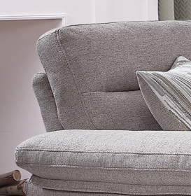 Pillow-Top Arm Sofa Set with Accent Pillows
