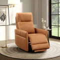 Dual Power Recliner with Power Headrest - Leather Match