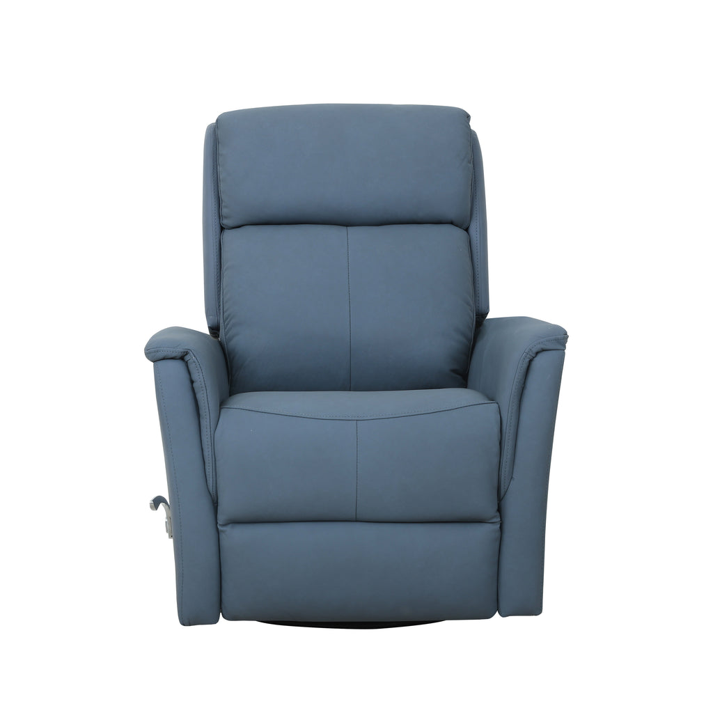 Glider Rocker Recliner - Top-Grain Leather Match