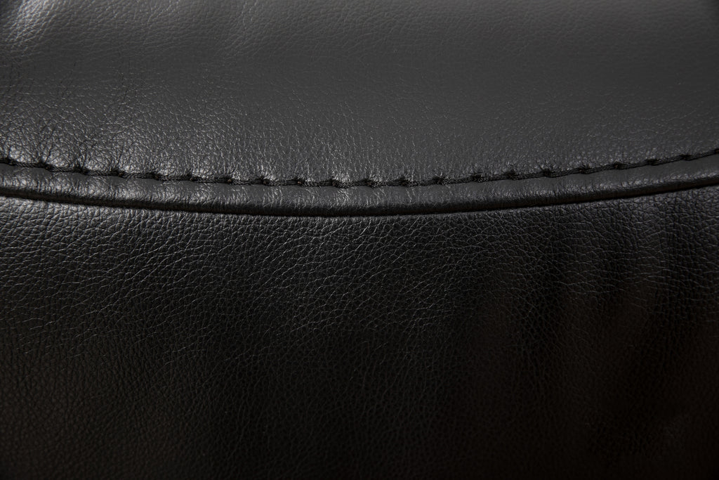 Swivel Glider Recliner with Cup Holders - Leather Match