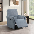 Soft-Touch Fabric Recliner Chair