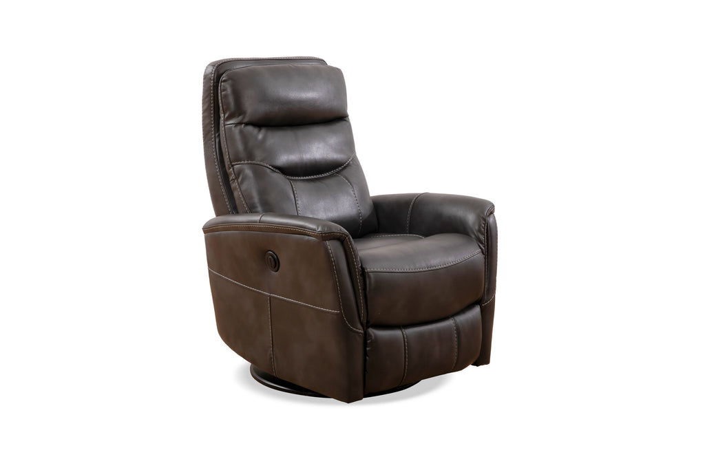 Power Recliner - Leather Match