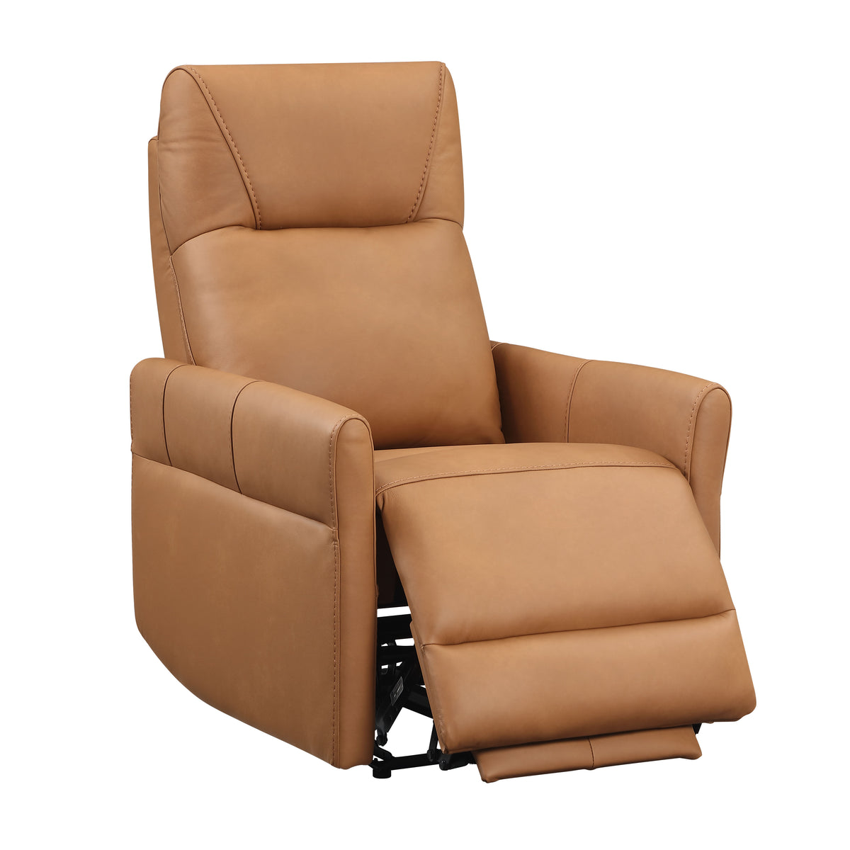 Dual Power Recliner with Power Headrest - Leather Match