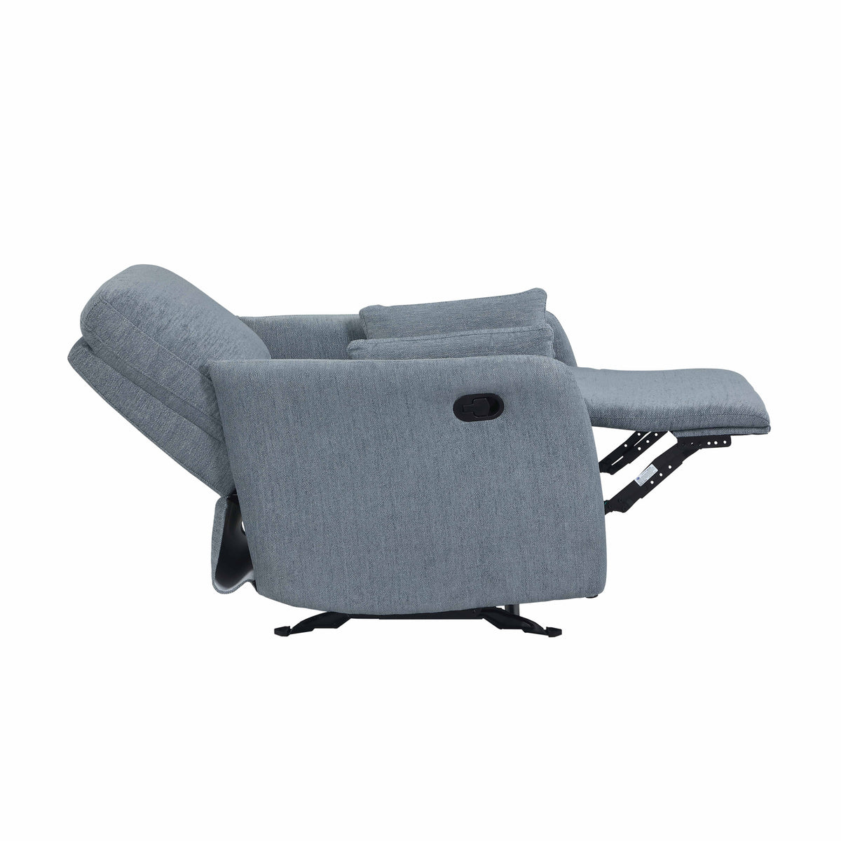 Soft-Touch Fabric Recliner Chair