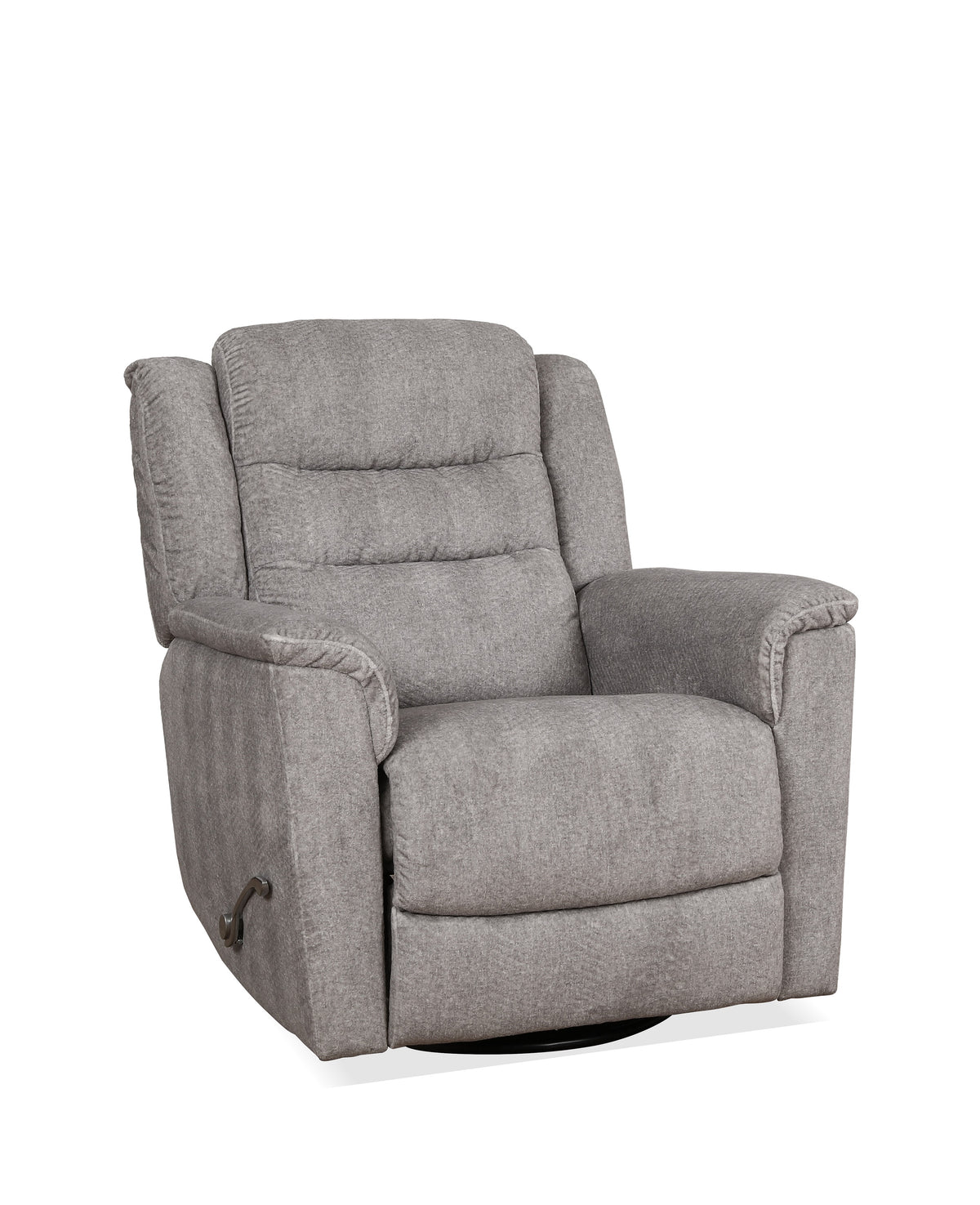 Plush Fabric Recliner