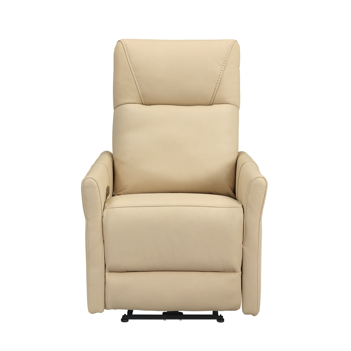 Dual Power Recliner with Power Headrest - Leather Match