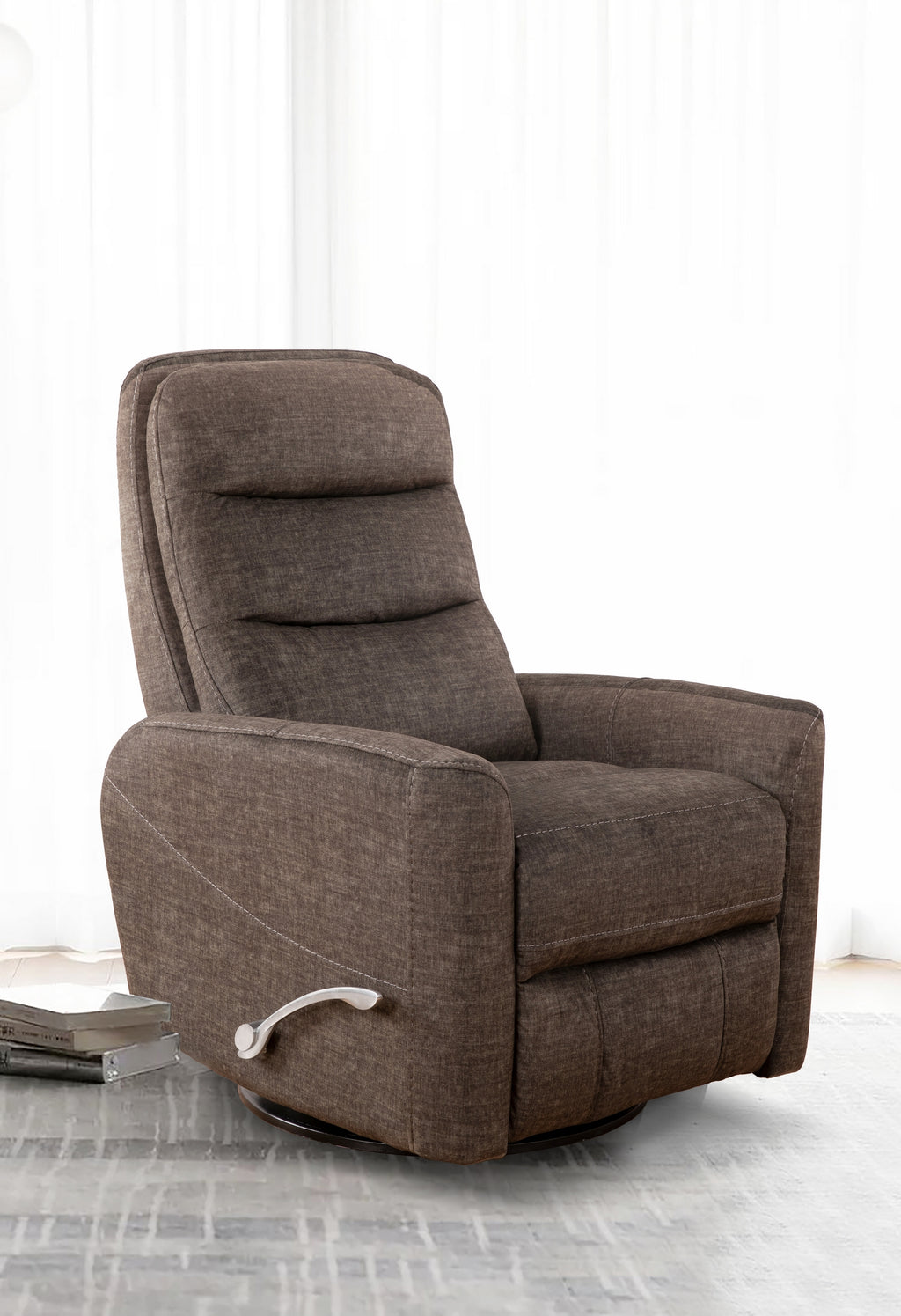 Swivel Glider Recliner - Fabric