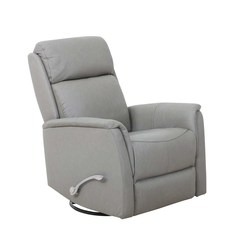 Glider Rocker Recliner - Top-Grain Leather Match