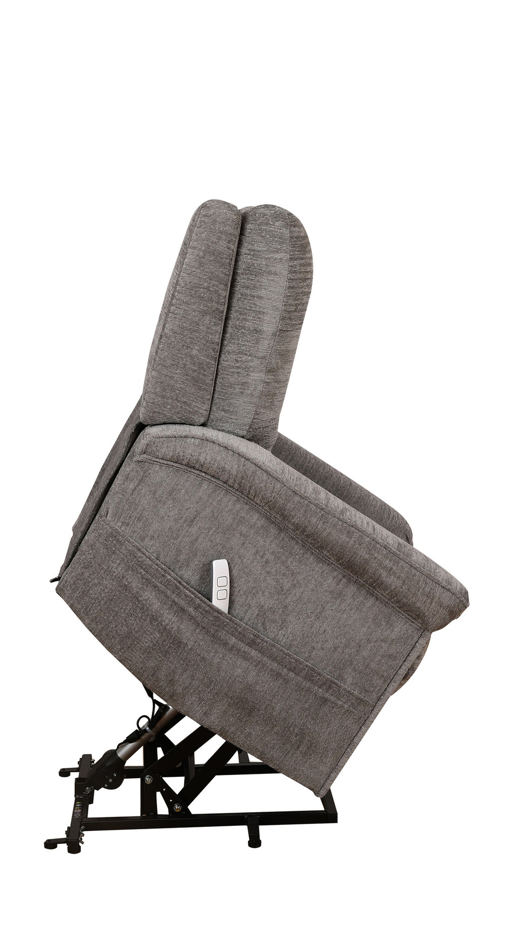 Tufted Power Lift Chair - Grey