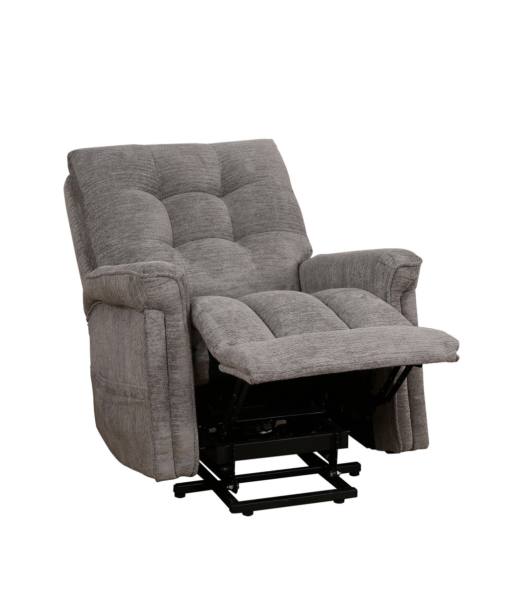 Tufted Power Lift Chair - Grey