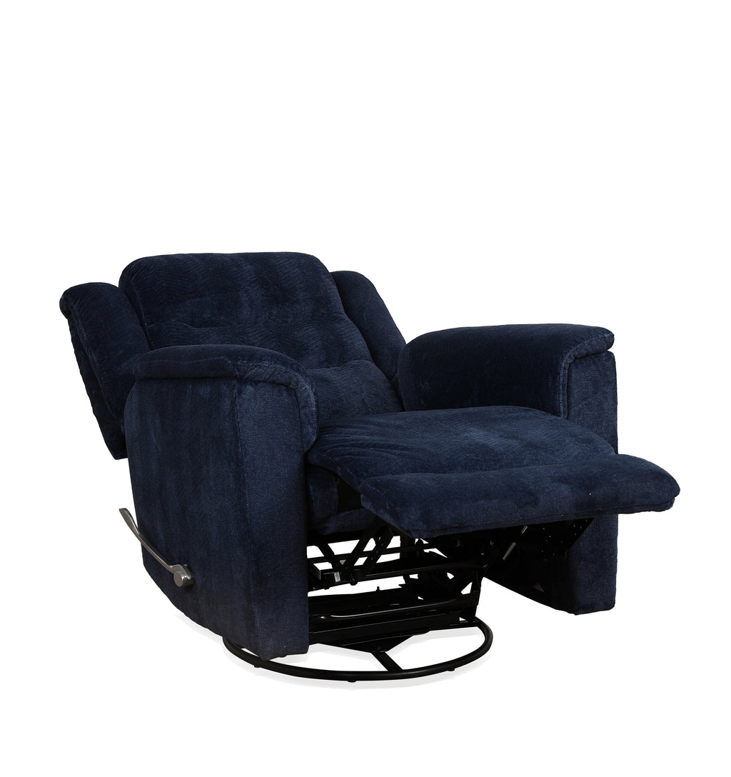 Plush Fabric Recliner