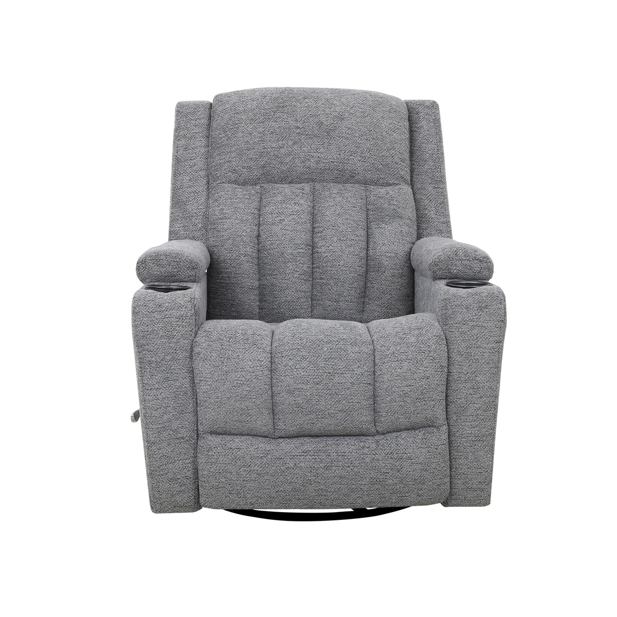 Swivel Glider Recliner with Cup Holders