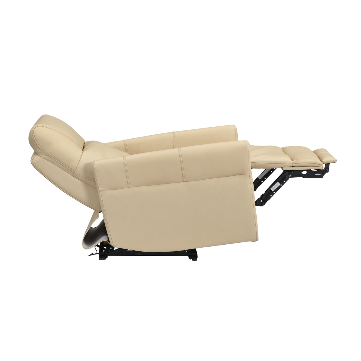 Dual Power Recliner with Power Headrest - Leather Match