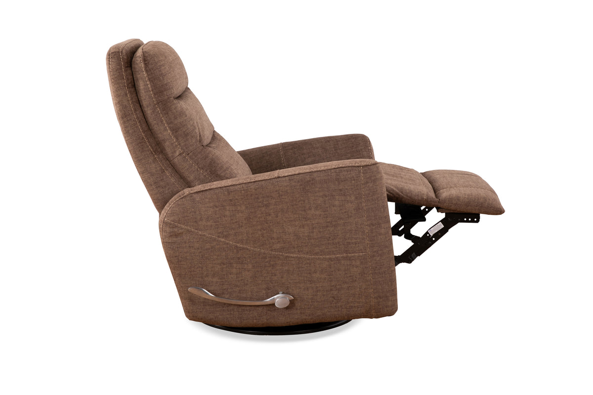 Swivel Glider Recliner - Fabric