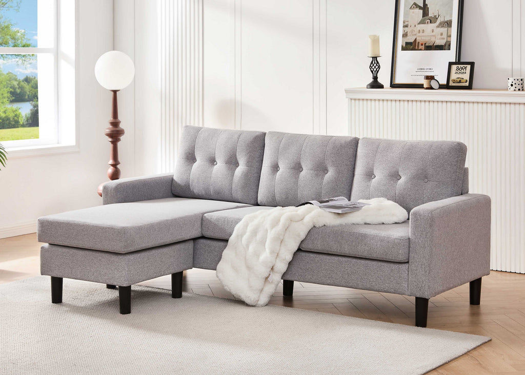 Compact Reversible Sectional Sofa
