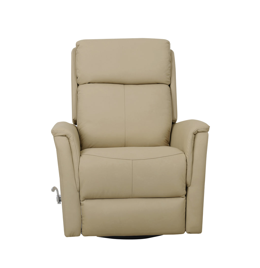 Glider Rocker Recliner - Top-Grain Leather Match