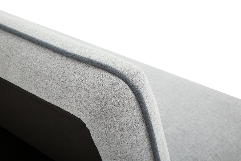 Light Grey Memory Foam Sofa Bed - image 5