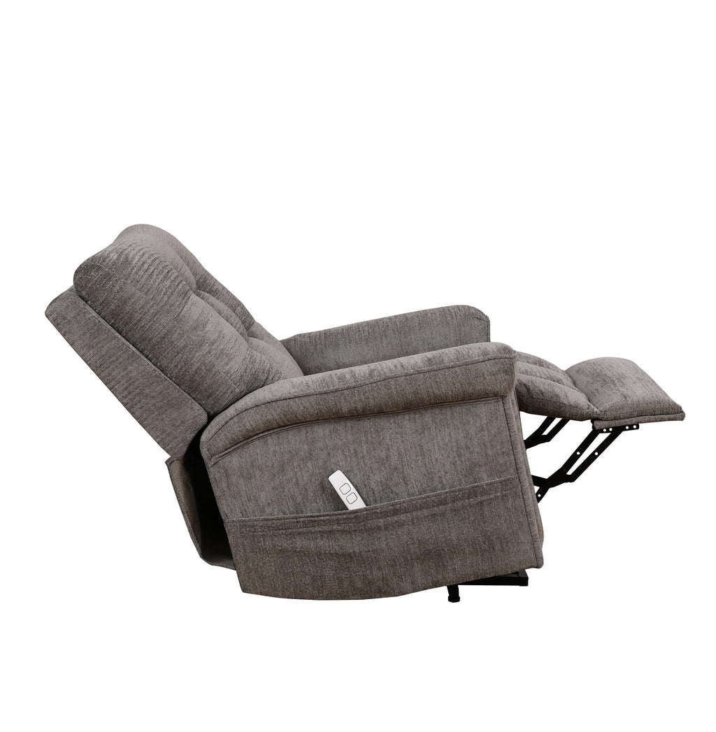 Tufted Power Lift Chair - Grey