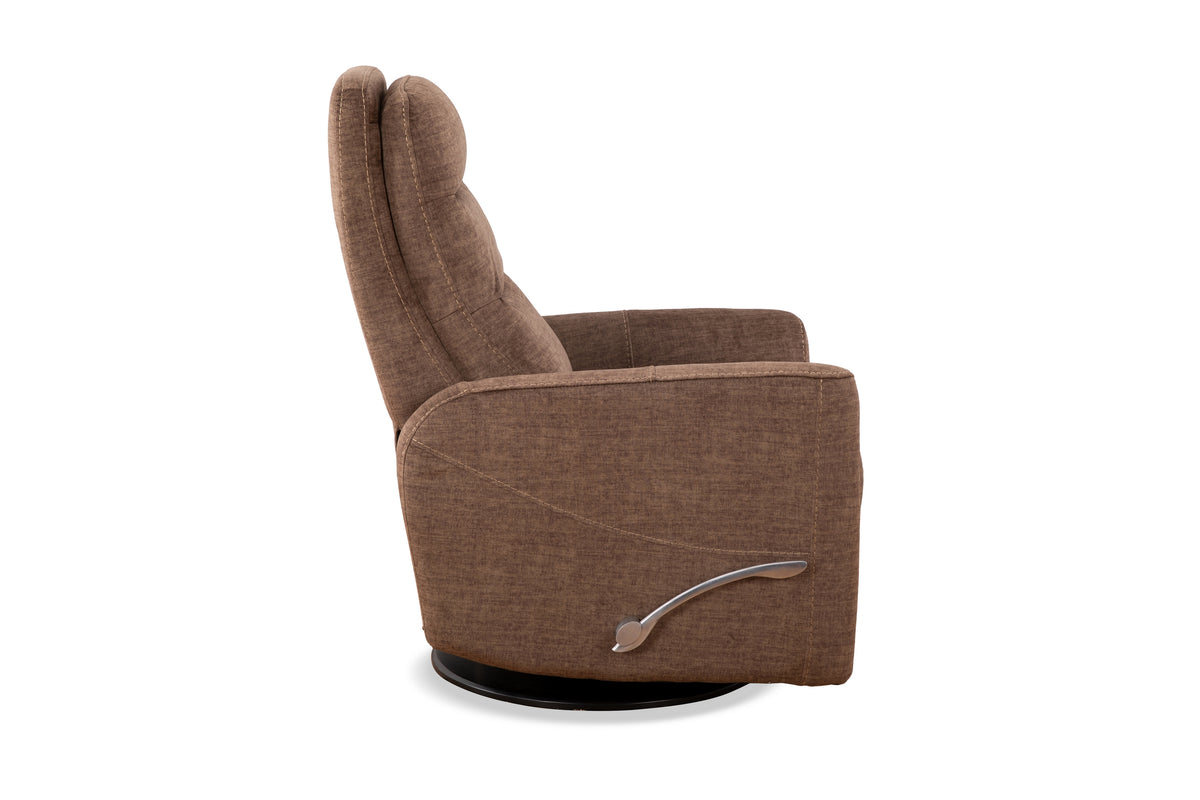 Swivel Glider Recliner - Fabric