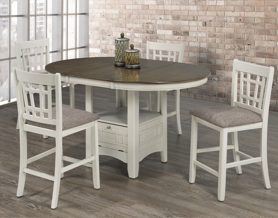 Baltimore 5 or 7Pc Dining Set - Two-Tone