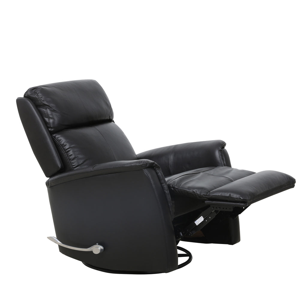 Glider Rocker Recliner - Top-Grain Leather Match