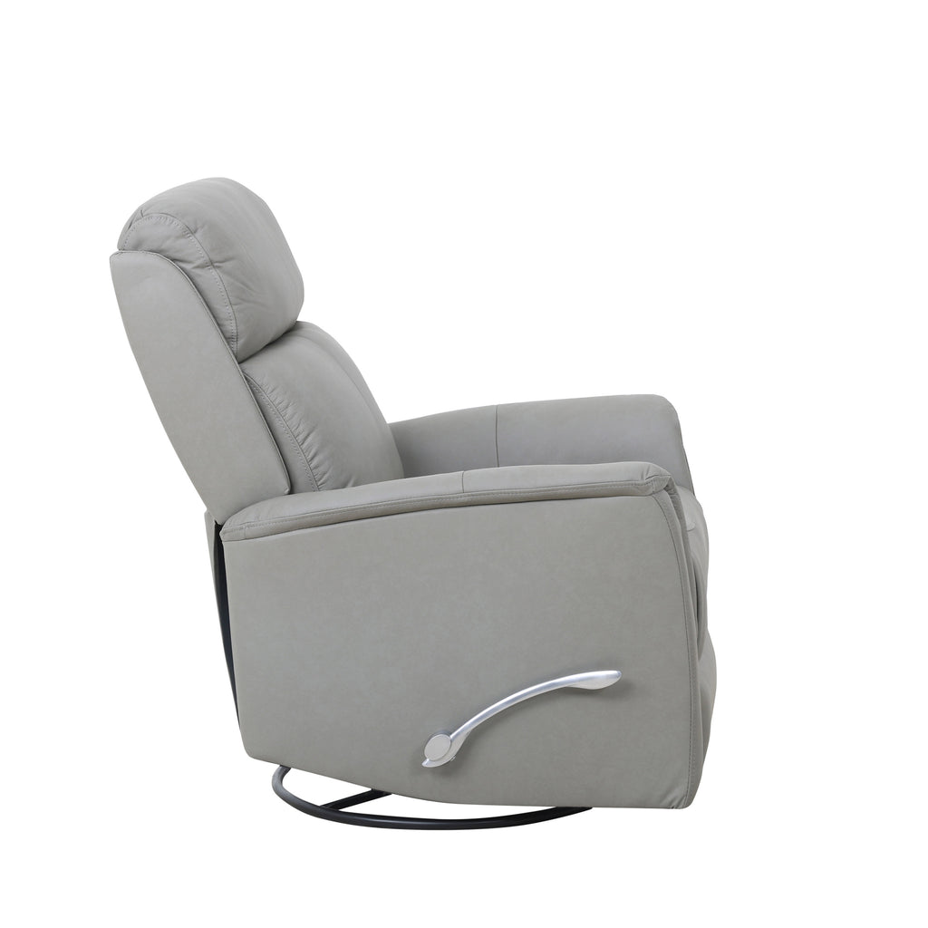 Glider Rocker Recliner - Top-Grain Leather Match