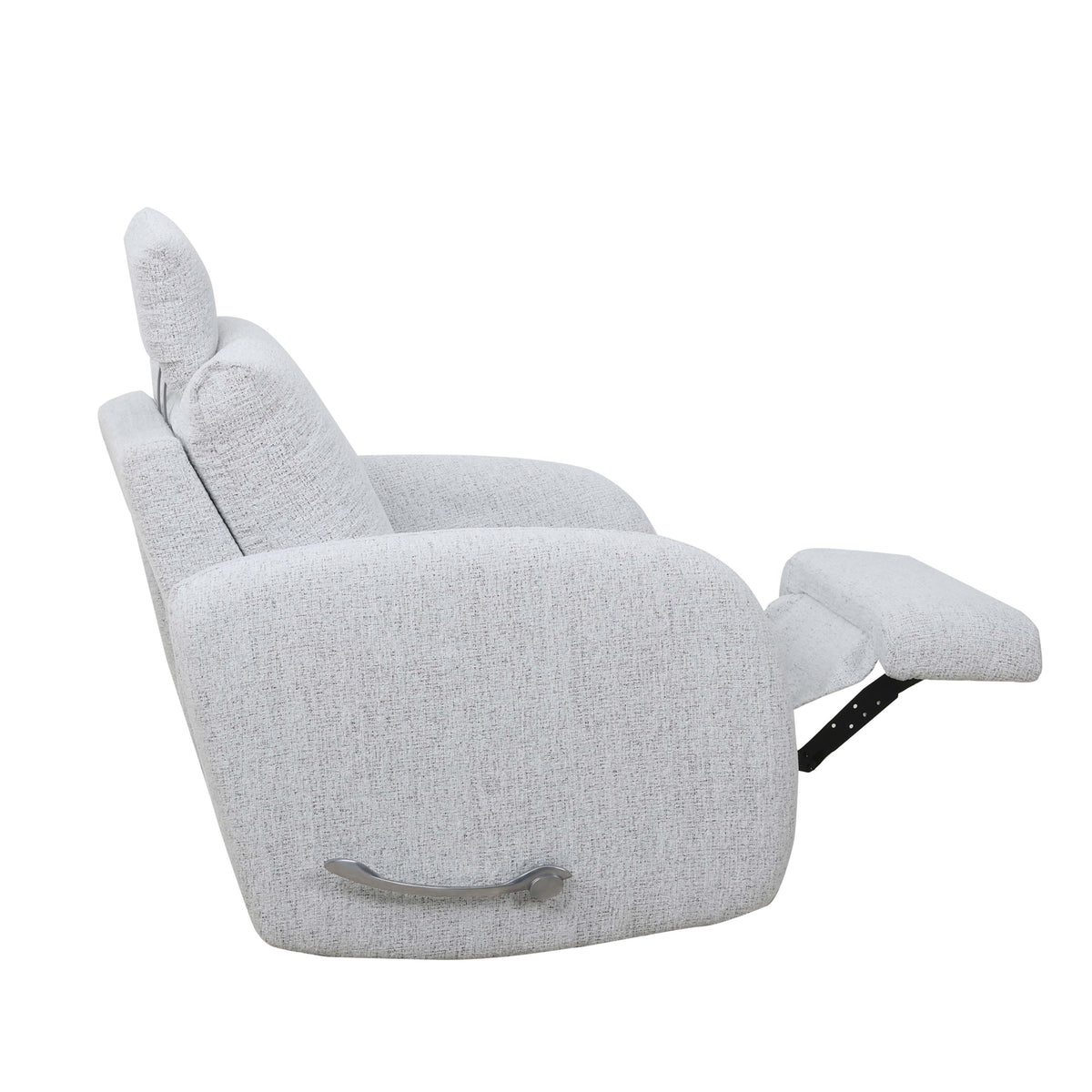 Rounded Swivel Glider Recliner - Sahara Arctic