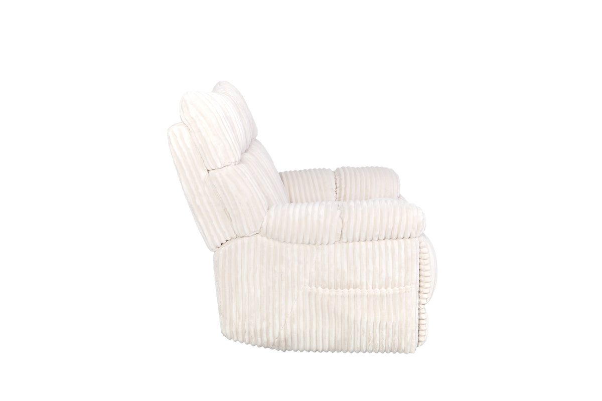 Dual Power Recliner with Bluetooth Speakers & Power Lumbar