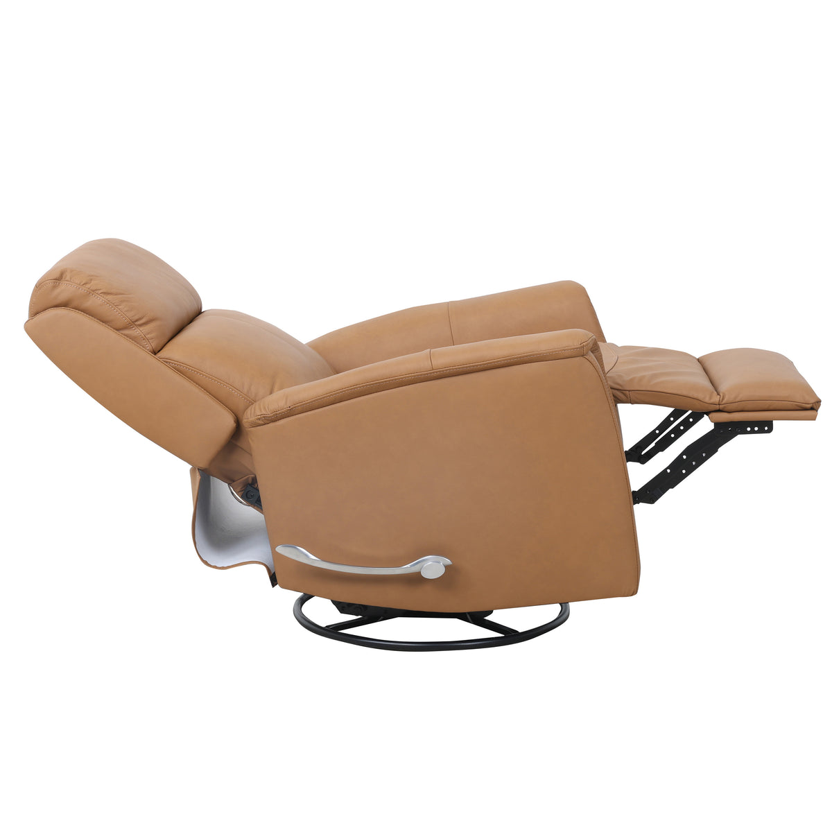 Glider Rocker Recliner - Top-Grain Leather Match