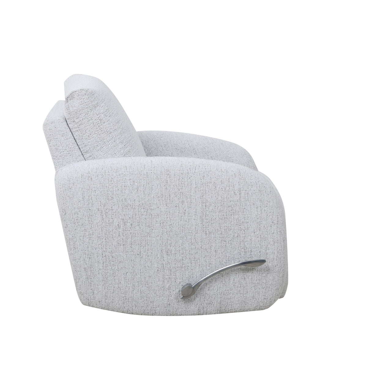 Rounded Swivel Glider Recliner - Sahara Arctic