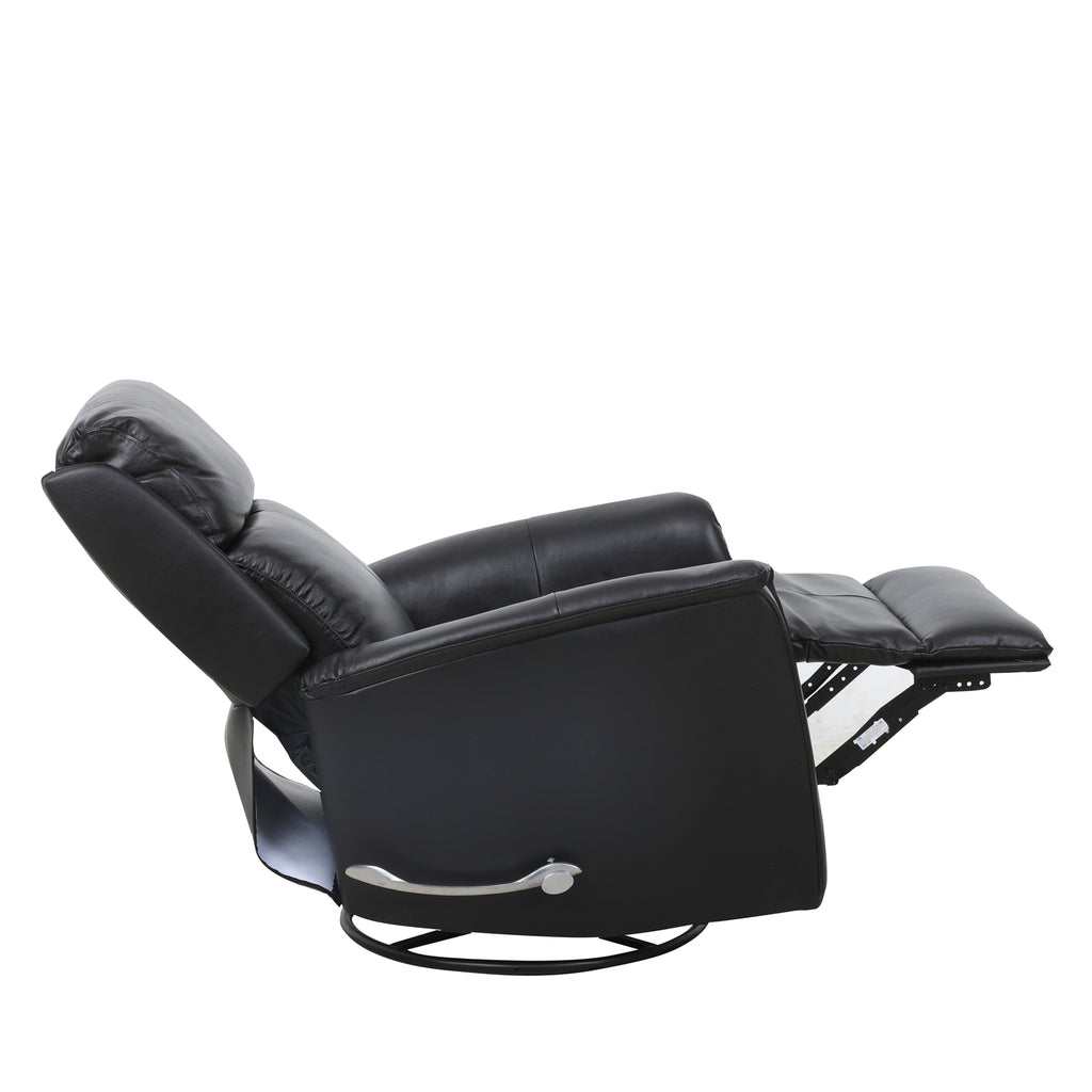 Glider Rocker Recliner - Top-Grain Leather Match