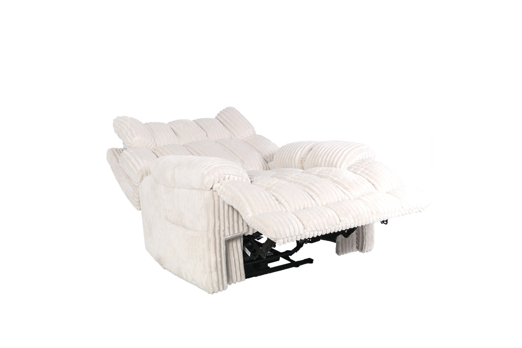 Dual Power Recliner with Bluetooth Speakers & Power Lumbar